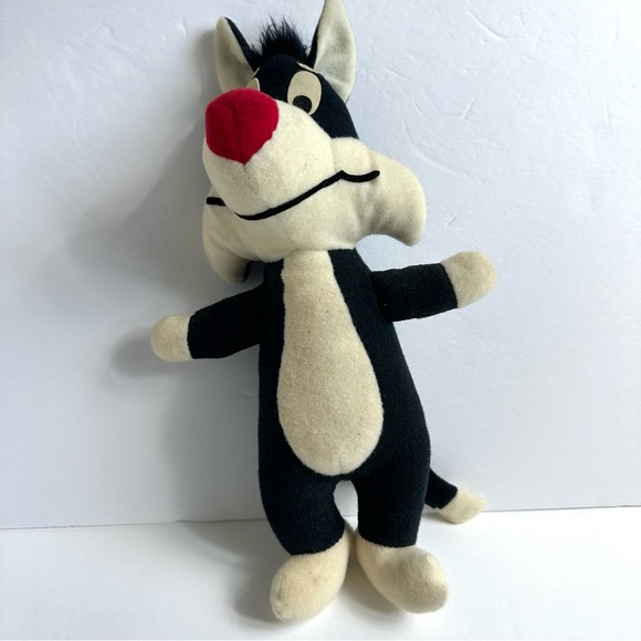 Vintage Sylvester The Cat Plush Looney Tunes Warner Bros. - Picture 2 of 8